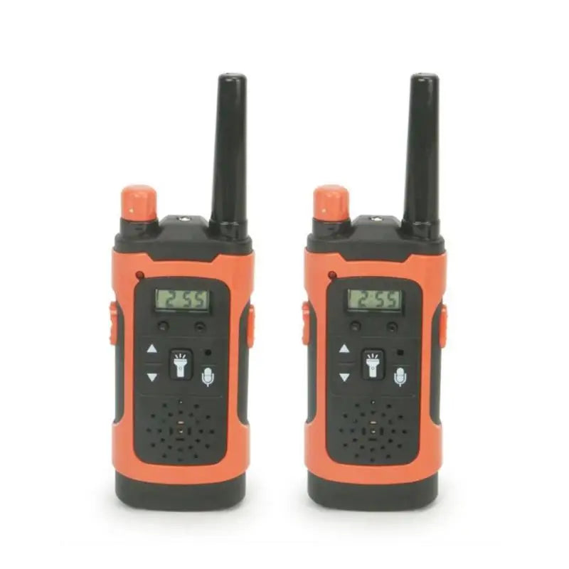 Talkies portatifs électroniques LED pour enfants à longue portée, radio bidirectionnelle manuelle pour communication sans fil et apprentissage ludique