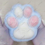 Big Cat Foot Taba Squishy de Silicona Esponjosa y Peluda 0.8kg Juguete Antiestrés de Almohadilla de Gato de Malvavisco para Apretar y Relajar la Mano