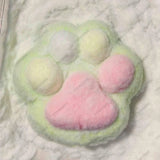 Big Cat Foot Taba Squishy de Silicona Esponjosa y Peluda 0.8kg Juguete Antiestrés de Almohadilla de Gato de Malvavisco para Apretar y Relajar la Mano