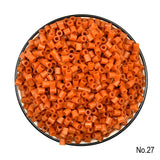 2024 New Kids DIY Craft Handmade Toy Gift Prize Box Plastic 5mm 57 Colors Ironing Bead Fuse Hama Perler Beads in Bulk for School