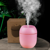 Difusor de Aceites Esenciales Aroma Humidificador de Aire Mini USB para Hogar y Coche Difusor Ultrasónico Silencioso con Lámpara LED de Colores