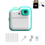 Cámara térmica para niños con impresión instantánea de fotos Cámara digital HD 1080P Juguetes de cámara para interacción entre padres e hijos Regalos de juguetes