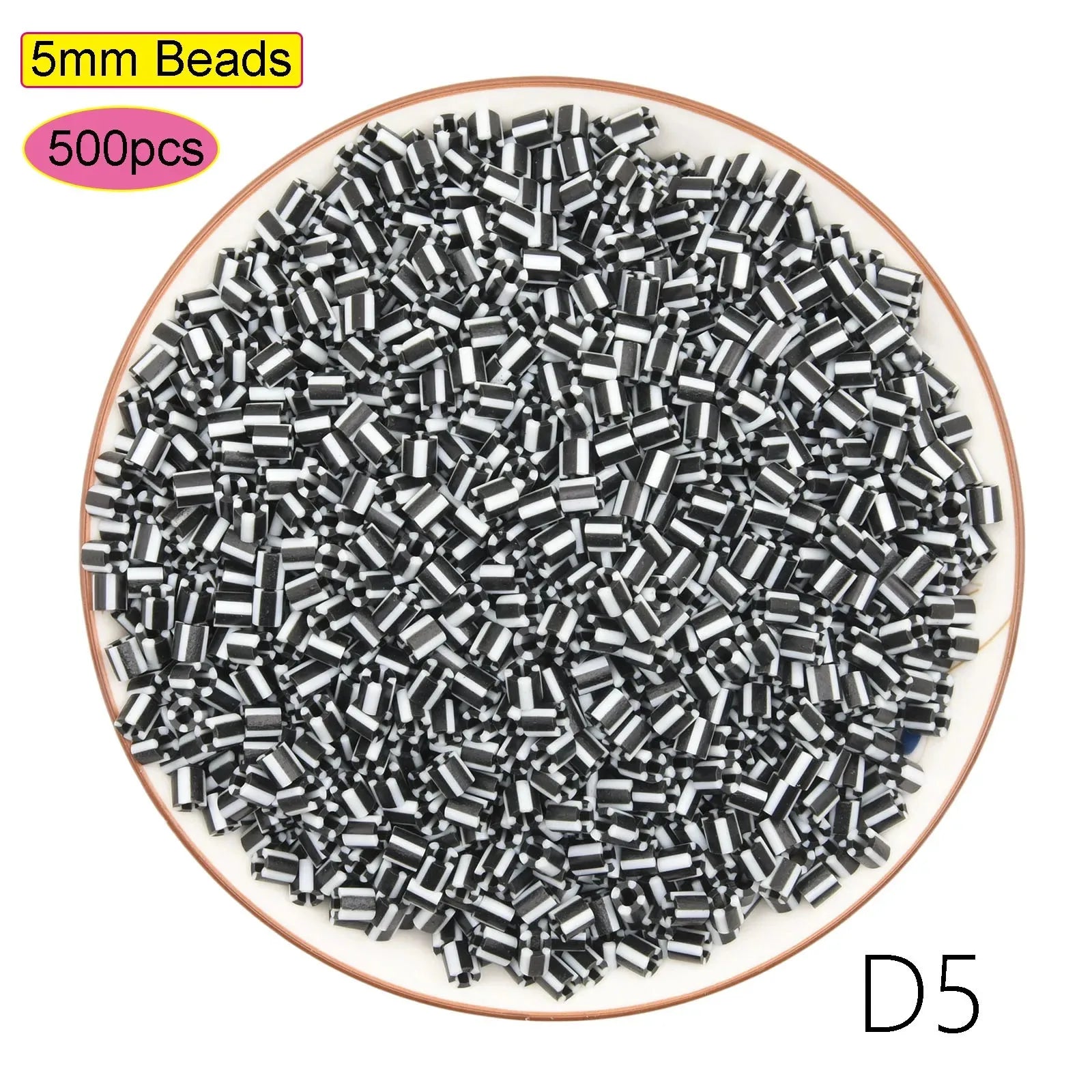 2024 New Kids DIY Craft Handmade Toy Gift Prize Box Plastic 5mm 57 Colors Ironing Bead Fuse Hama Perler Beads in Bulk for School