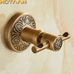 Robe Hook,Clothes Hook,Aluminium Construction with antique brass finish,Wall Mounted Bathroom hook Bathroom Accessories,YT14202