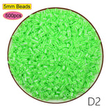 2024 New Kids DIY Craft Handmade Toy Gift Prize Box Plastic 5mm 57 Colors Ironing Bead Fuse Hama Perler Beads in Bulk for School